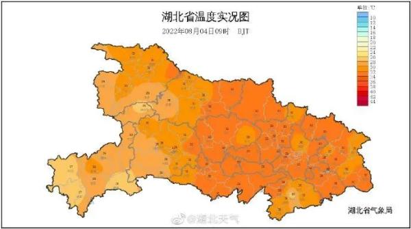 连发50条高温预警！湖北接下来的天气......