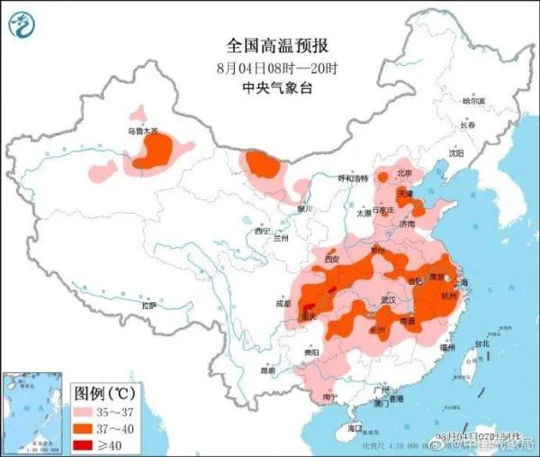 今年第三波高温热浪来袭，最高温再冲40℃，8月更比7月热！