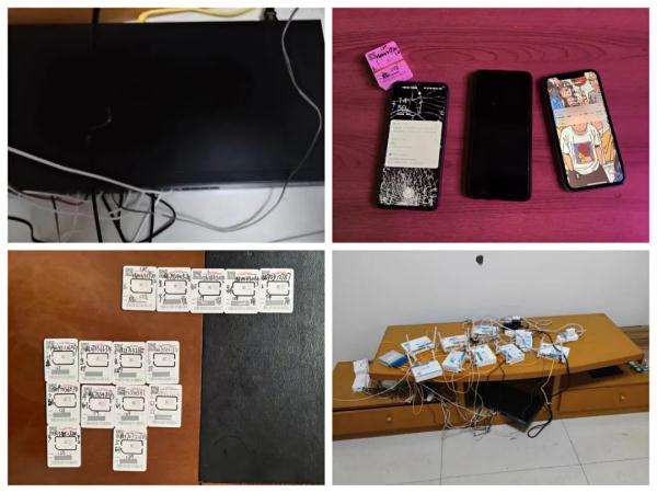 荷塘警方成功捣毁一个电信诈骗犯罪团伙，抓获7名犯罪嫌疑人！