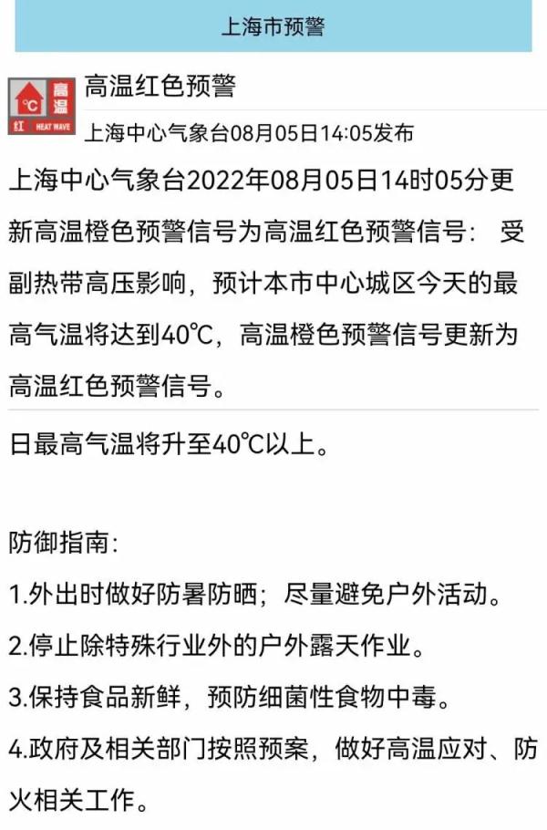 上海比“四大火炉”温度都高，今夏第四个40℃+！