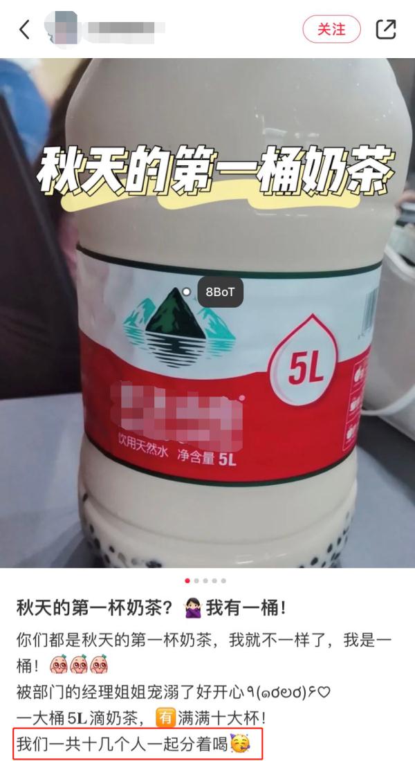 奶茶论桶，有无必要？