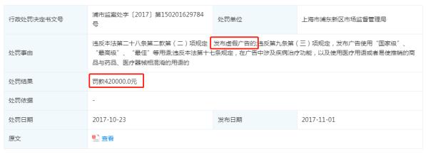 销售不合格护肤品！美妆品牌DHC被没收114万元