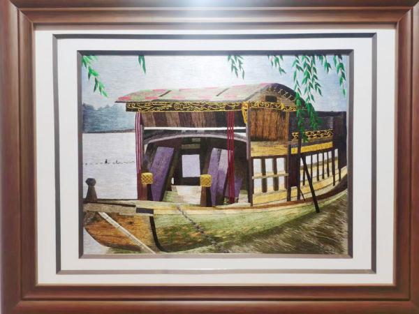 内蒙古兴安盟农牧民刺绣作品展在京开展
