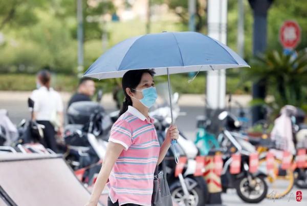 上海市防汛办发布提示，注意雷雨大风冰雹！后天最高温可能“仅”35℃…