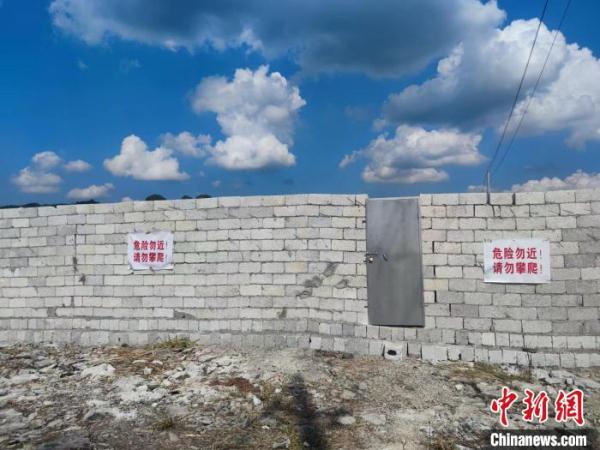 广西合山“荒地之火”已砌围墙 官方：待气体燃尽即可恢复正常