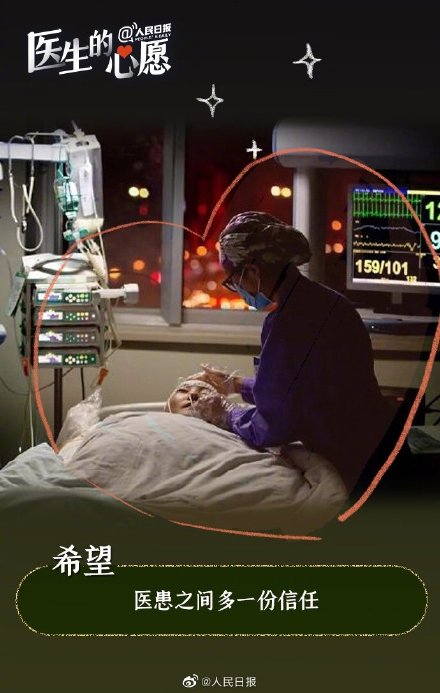 这是属于医生的心愿清单,一起致敬医者仁心 这是属于医生的心愿清单,一起致敬医者仁心