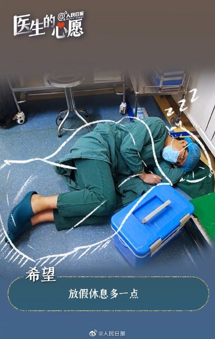 这是属于医生的心愿清单,一起致敬医者仁心 这是属于医生的心愿清单,一起致敬医者仁心