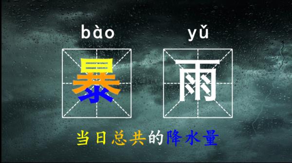 什么？！淅淅沥沥也算暴雨？