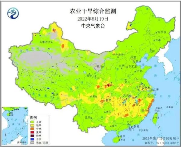 高温 干旱 9月气温仍将高位运行 长江中下游降水偏少