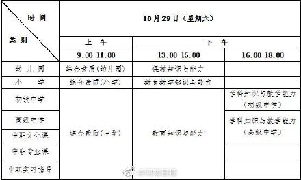 河南教资考试报名时间确定