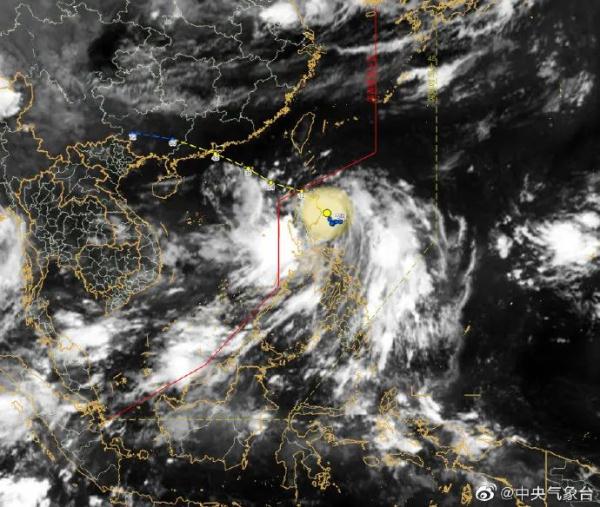 深圳台风白色预警生效中！“马鞍”或将在此地登陆，部分列车将停→