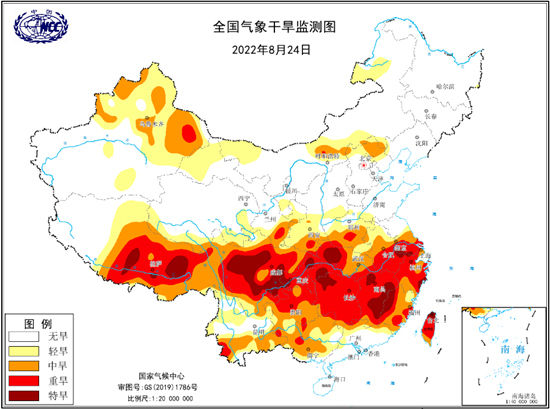 气象干旱橙色预警继续发布！江苏重庆等14省区市仍有气象干旱