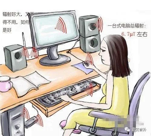 长期电脑辐射对身体的危害