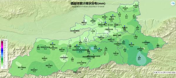 西安：今日气温继续走低  未来三天阴雨天气持续
