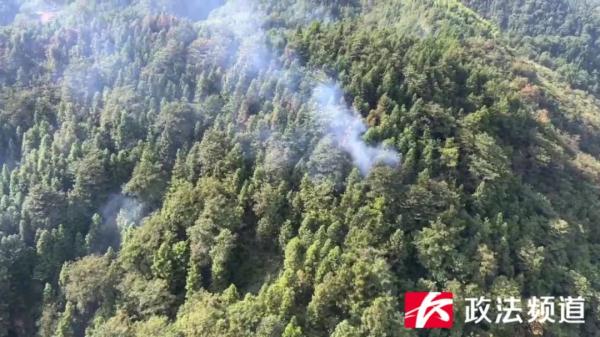 长沙应急直升机空中巡查，及时处置森林火险