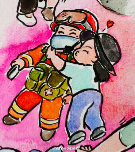 细节好戳!重庆山火英雄图鉴 细节好戳!重庆山火英雄图鉴