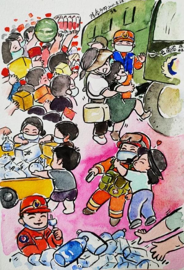 “战山火英雄图鉴”火出圈!网友:真的很重庆! “战山火英雄图鉴”火出圈!网友:真的很重庆!