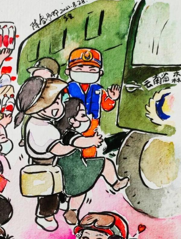 “战山火英雄图鉴”火出圈!网友:真的很重庆! “战山火英雄图鉴”火出圈!网友:真的很重庆!