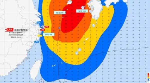 “轩岚诺”即将转向！注意，今天浙江这些地方仍有大风、暴雨、大暴雨