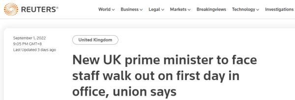 “翻版撒切尔”如何带领英国“过冬”