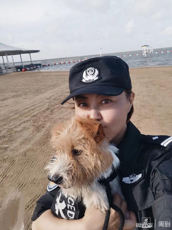 软萌可爱！小码缉毒犬火出圈