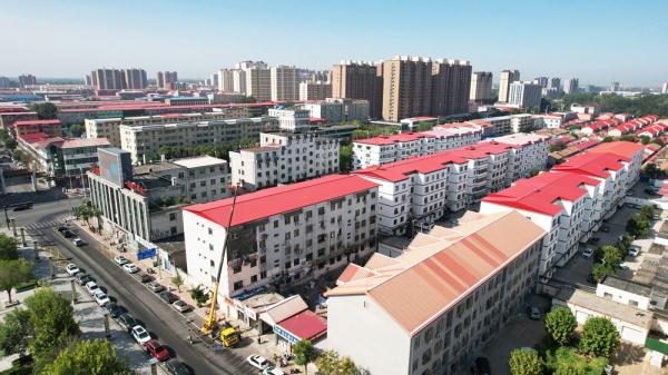 河北文安：改造老旧小区 增强群众幸福感