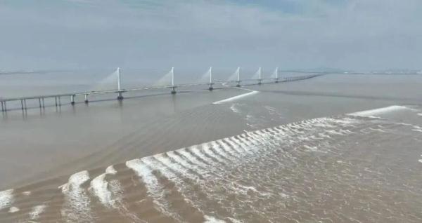 钱塘江涌潮科考新发现 多地上新“鱼鳞潮”