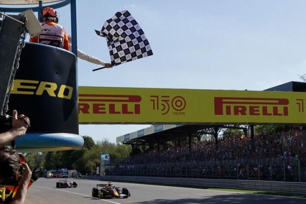F1意大利大奖赛：维斯塔潘夺冠 周冠宇再获积分