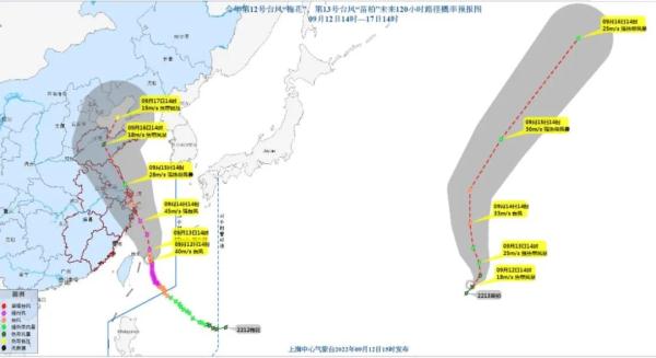 今年首个登陆华东的台风？！上海或要硬刚“梅花”，风大雨强！