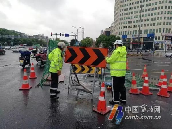 出行提醒！台风天宁波这些路段可能积水，途经请谨慎应对