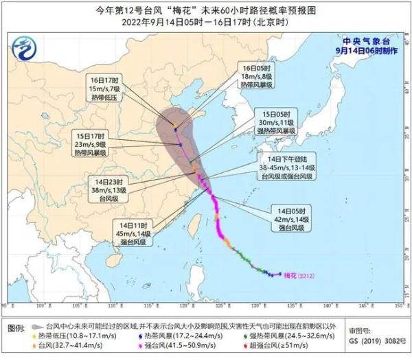 受台风“梅花”影响，青岛9处海水浴场今天9时起全部封闭！最新预报→
