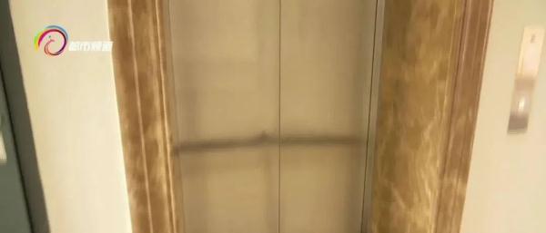 【监控】吓人！狗绳被电梯门夹住，女子试图拉绳被带到半空……