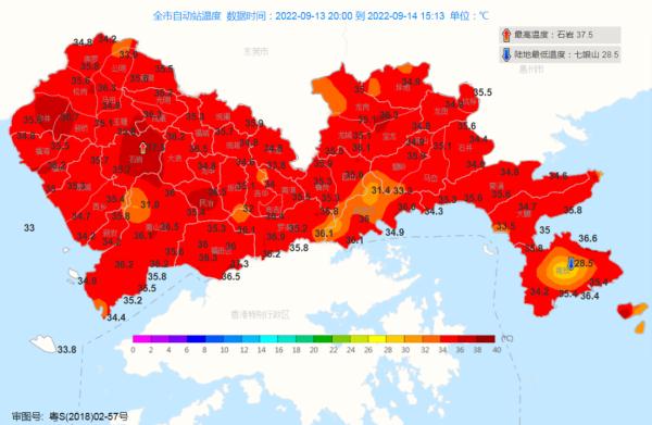 今晚，夜空可见月伴天王星！又有新台风生成，深圳还要热多久......