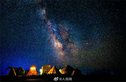 美!新疆特克斯满天繁星熠熠闪烁 美!新疆特克斯满天繁星熠熠闪烁