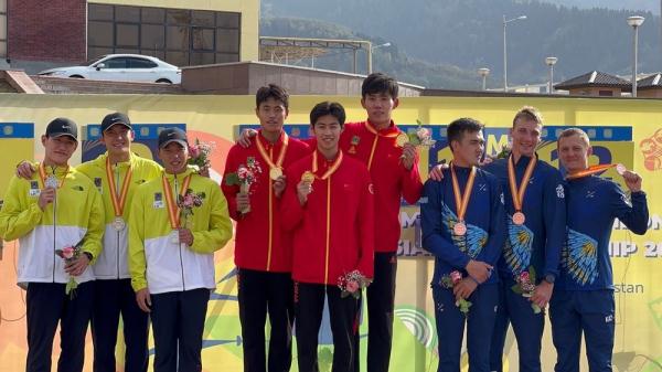 现代五项亚锦赛中国队获得男子个人、团体两枚金牌