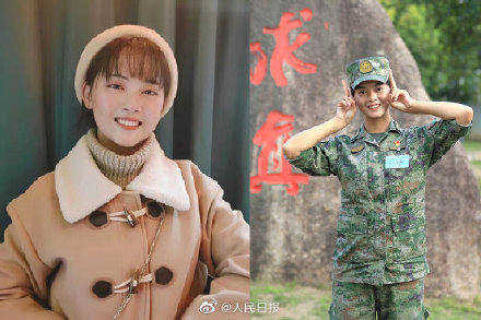 入伍前VS入伍后,看东部战区女兵入伍前后对比 入伍前VS入伍后,看东部战区女兵入伍前后对比