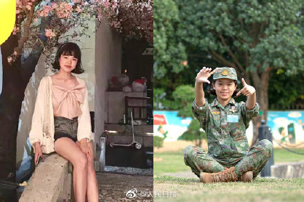 入伍前VS入伍后,看东部战区女兵入伍前后对比 入伍前VS入伍后,看东部战区女兵入伍前后对比