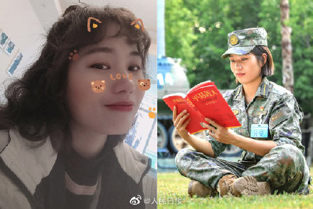 入伍前VS入伍后,看东部战区女兵入伍前后对比 入伍前VS入伍后,看东部战区女兵入伍前后对比