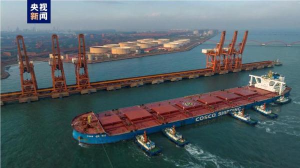 渤海40万吨级船舶深水航路“新通道”成功打通