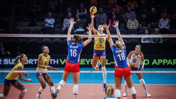 女排世锦赛综合|泰国逆转土耳其 美国、巴西、意大利取胜
