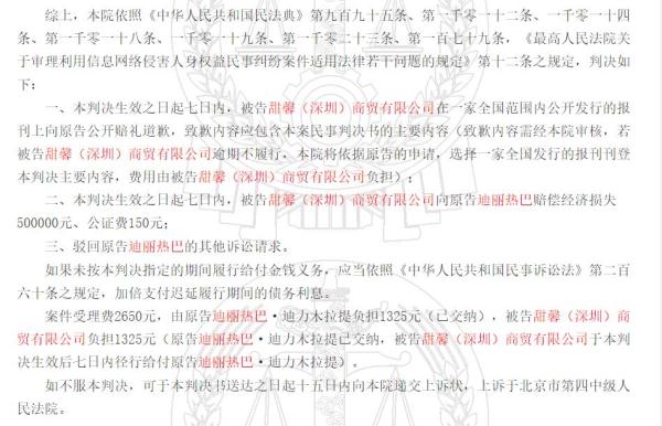“这代言费得多少,产品能不贵?”一线女星起诉后,结果竟是“被代言”! “这代言费得多少,产品能不贵?”一线女星起诉后,结果竟是“被代言”!