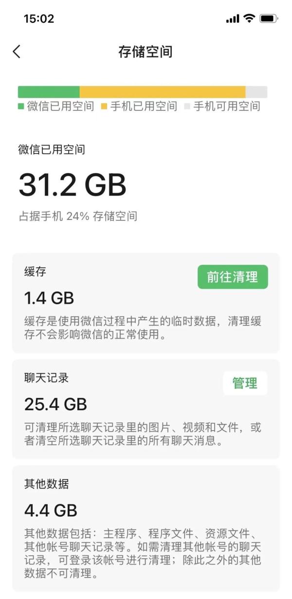 看完点分享吗？微信占用空间的秘密让我犹豫了……