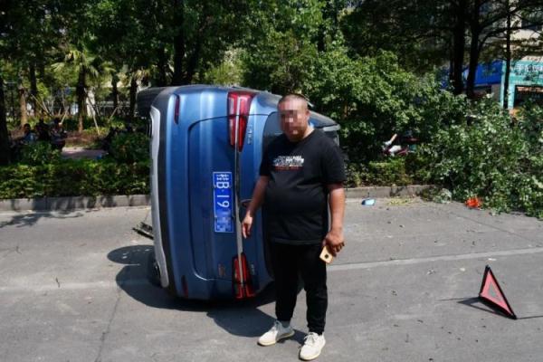 想啥呢？都准备到家了，还非要去撞树！这下可咋回家……