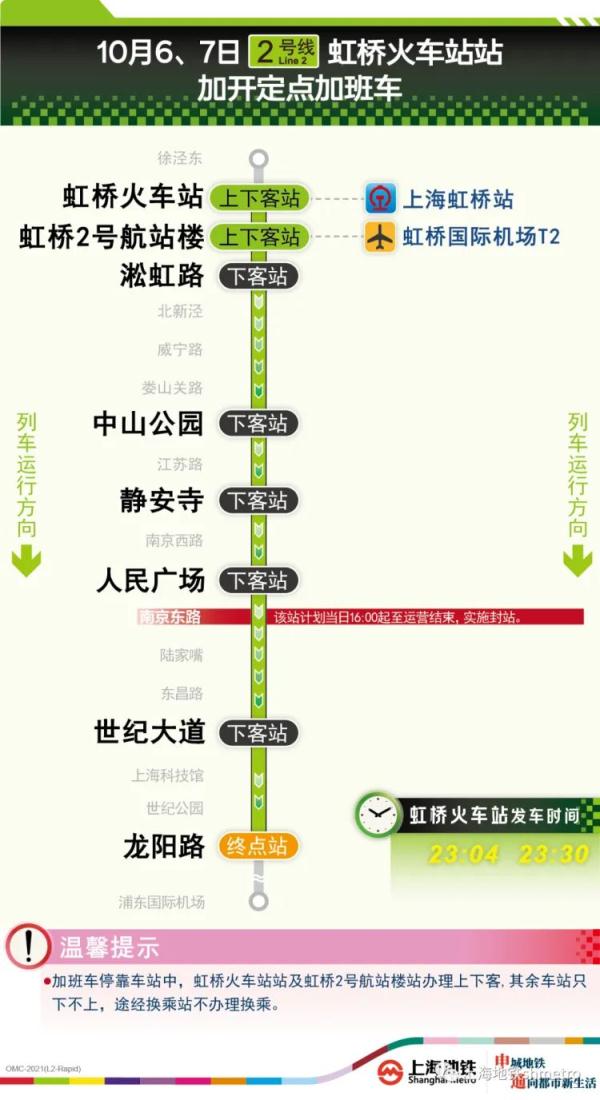 国庆长假上海地铁出行攻略来了
