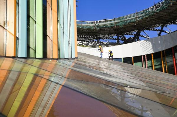 重庆市青少年活动中心项目加紧建设 重庆市青少年活动中心项目加紧建设