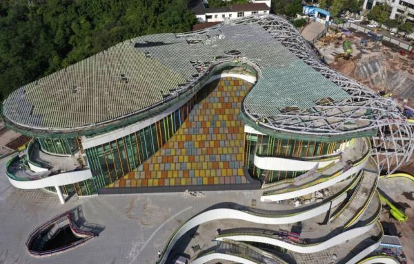 重庆市青少年活动中心项目加紧建设 重庆市青少年活动中心项目加紧建设