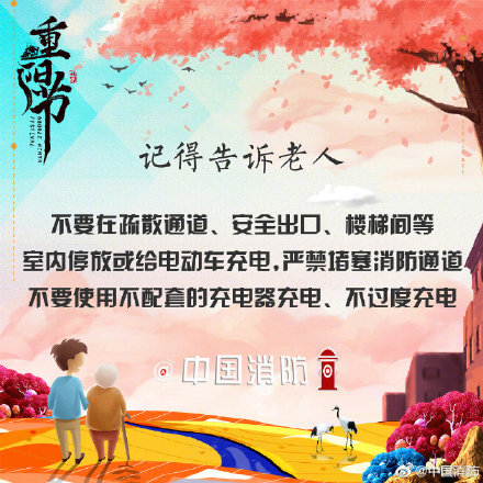 九九重阳关爱老人消防安全