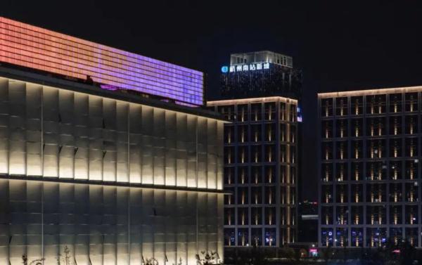 惊艳！杭州南站夜景，全新亮相！