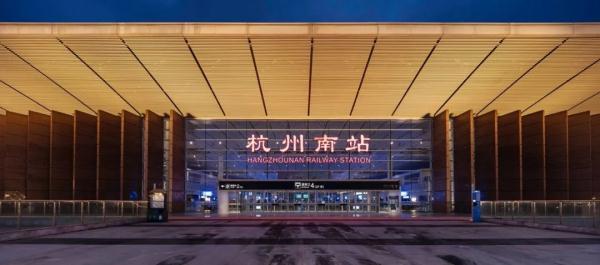 惊艳！杭州南站夜景，全新亮相！