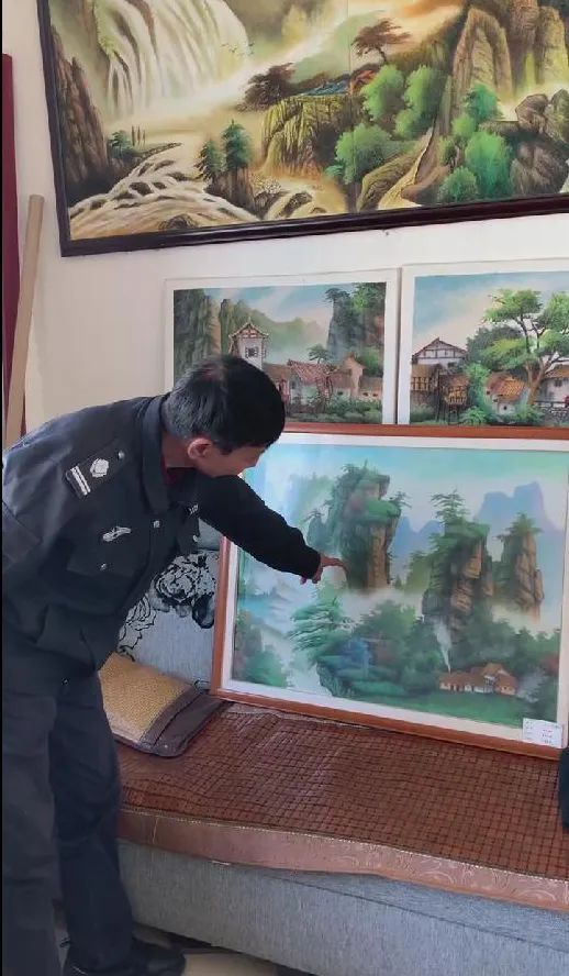 太惊艳！长沙56岁保安用树枝砂石作画，网友：屈才了……